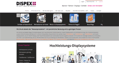 Desktop Screenshot of dispex-graphics.de